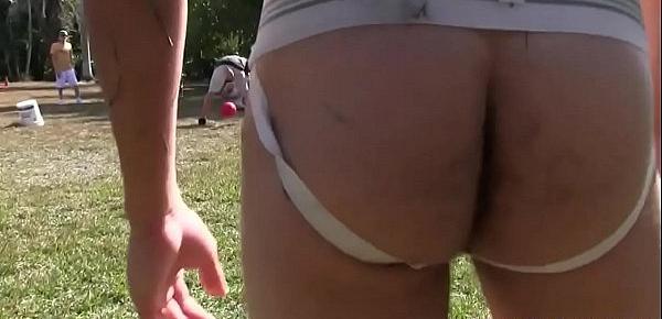  Real college twink buttfucked outdoors